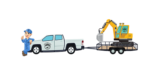 Quality rent and lease mascot and truck